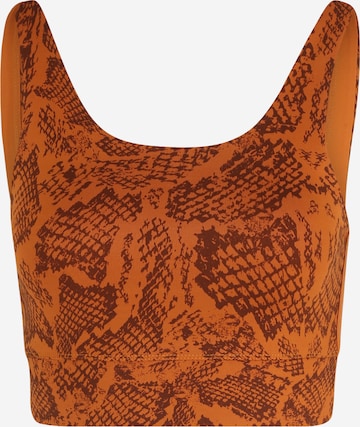 Hey Honey Bustier Sport bh in Bruin: voorkant