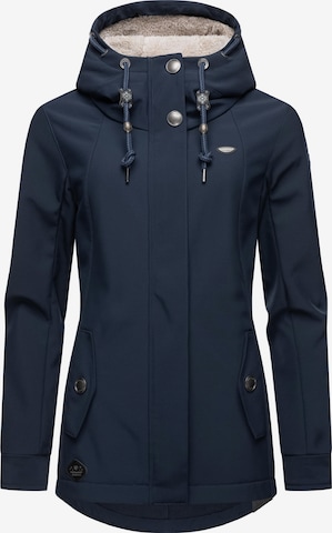 Ragwear Performance Jacket 'Monadde' in Blue: front