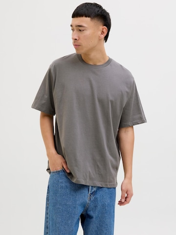 JACK & JONES Majica 'JJHugo' | siva barva