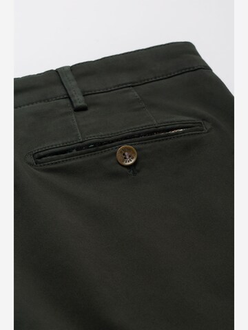 Regular Pantalon chino Meyer Hosen en vert