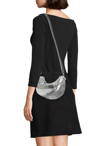 Karl Lagerfeld Crossbody Bag in Silver