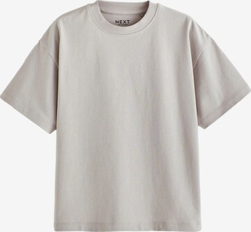 T-Shirt Next en gris : devant