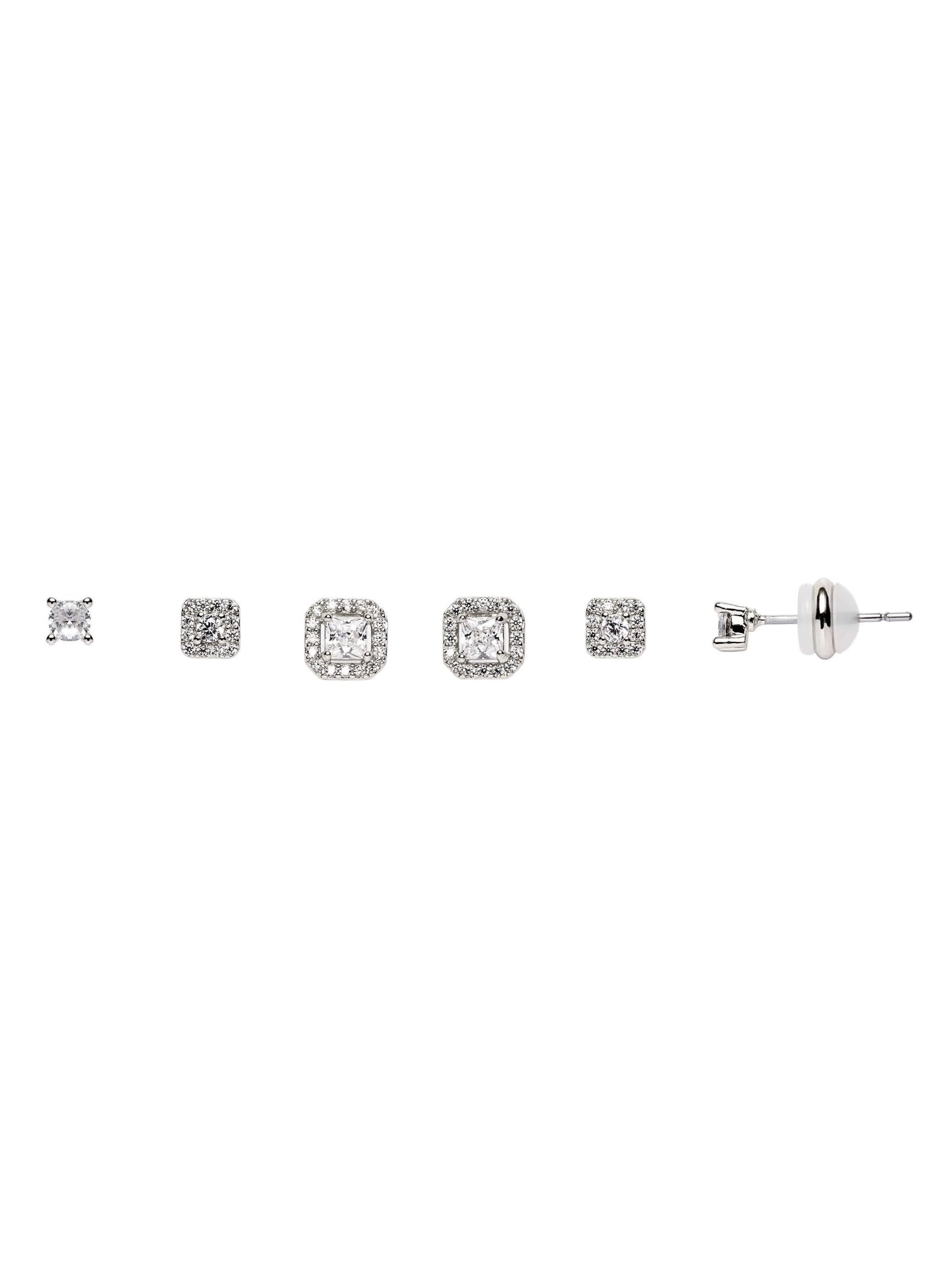 U.S. POLO ASSN. Ohrringe 'Ophelia'‌‌‌‌‌‌‌‌‌‌ in One Size in silber, Produktansicht