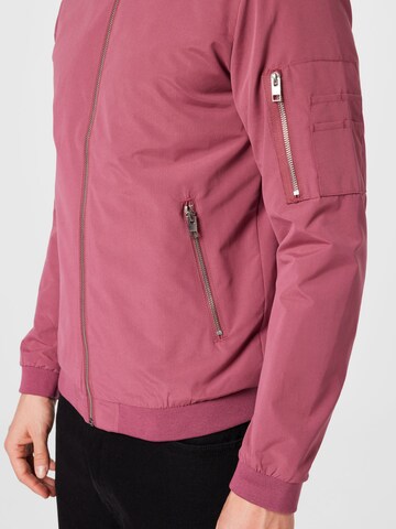 JACK & JONES Regular Fit Jacke in Pink