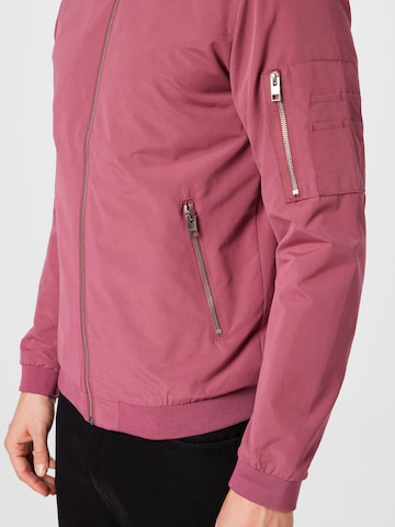 JACK & JONES Regular Fit Jacke in Pink