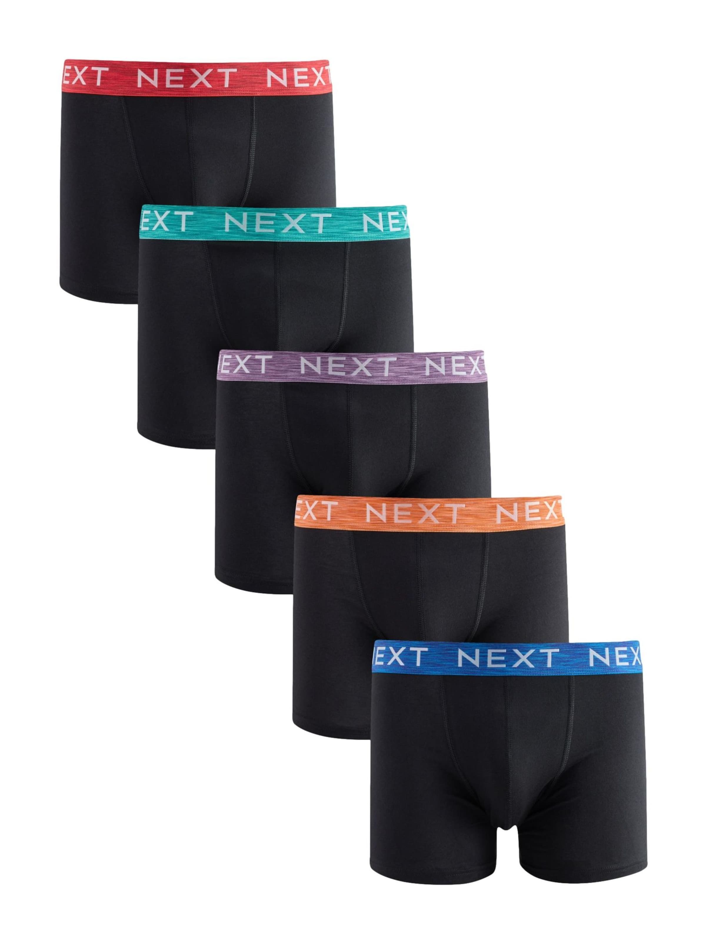 Next Boxer shorts in Black: front