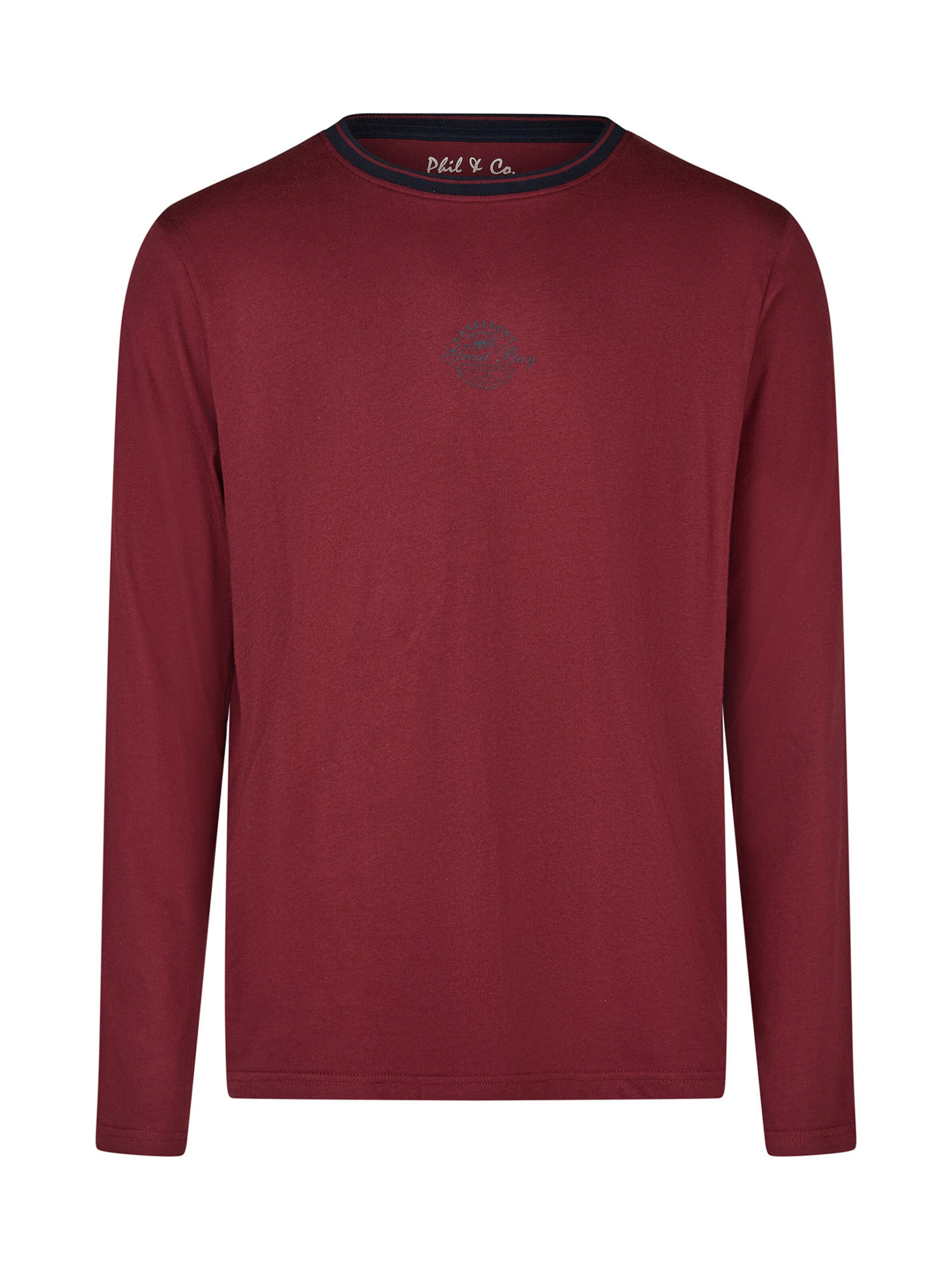 Phil & Co. Berlin Pyjama ' Great Bay ' in Grau