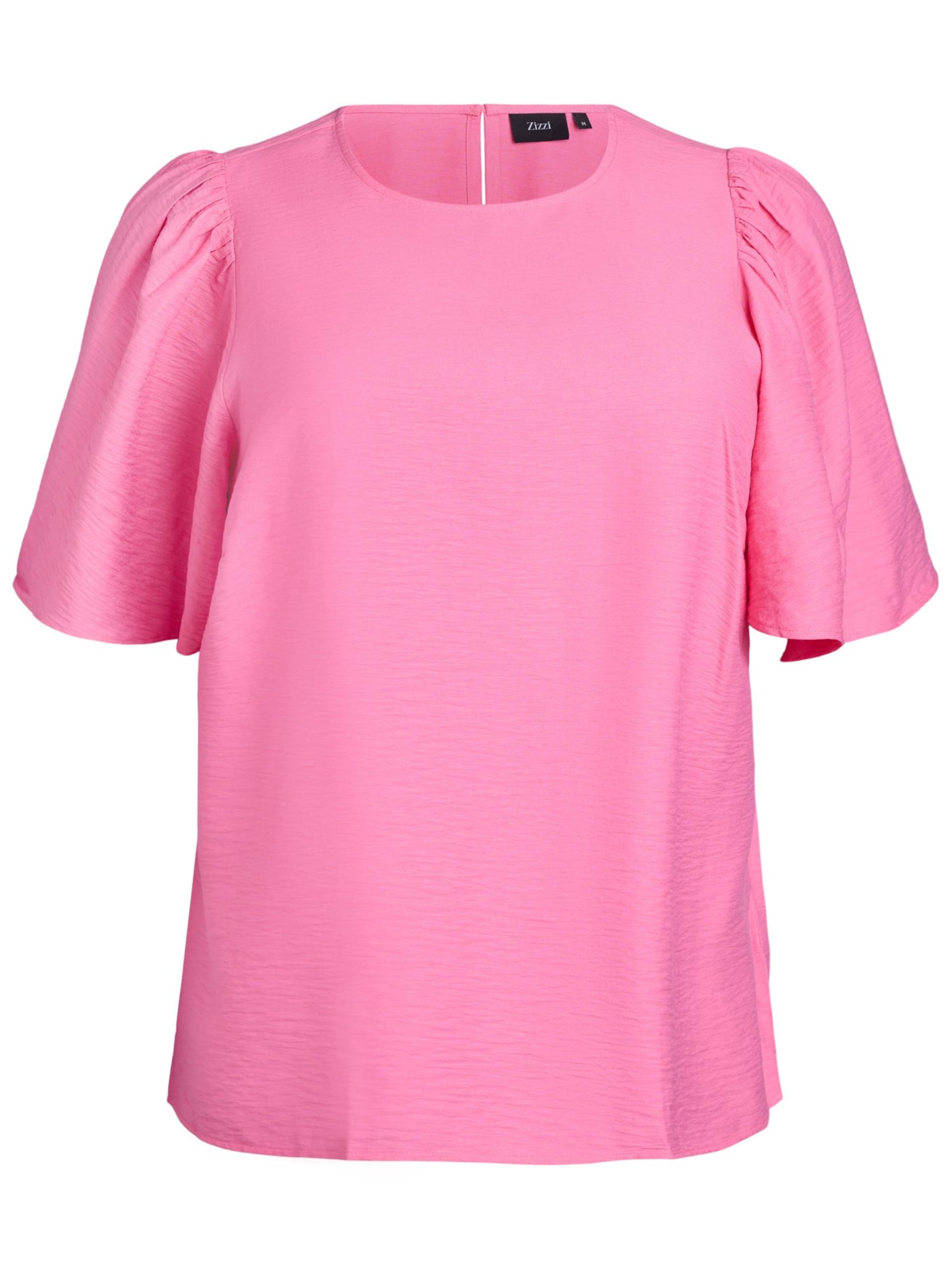 Zizzi - Blusa 'Caerina' en rosa: frente
