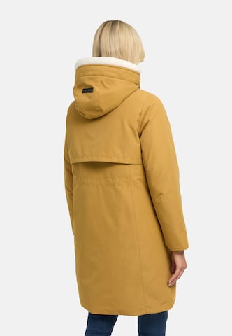 Cappotto invernale 'Bibber-Beauty 14' di NAVAHOO in giallo