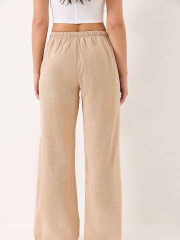 Wide leg Pantaloni di Bianco Lucci in beige