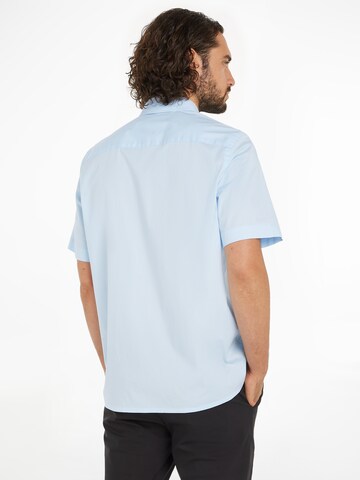 Calvin Klein Regular Fit Hemd in Blau