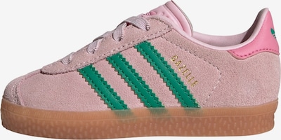 ADIDAS ORIGINALS Tennarit 'Gazelle' värissä kulta / vihreä / roosa / vanha roosa, Tuotenäkymä