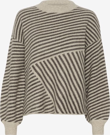 Pull-over 'KA Verana' Kaffe en beige : devant