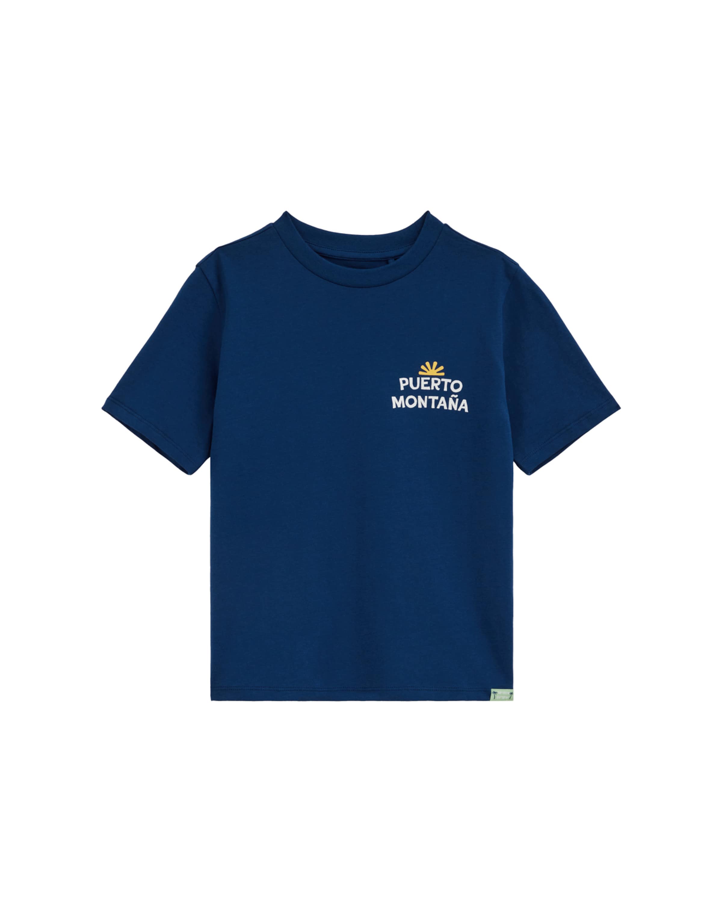 T-Shirt WE Fashion en bleu : devant