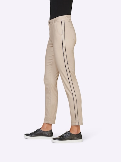 heine Chino trousers in Sand / Black, Item view