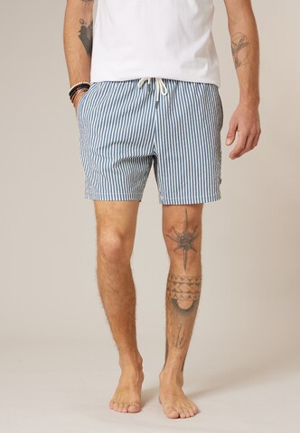 Shorts de bain 'Pedro' Deeluxe en bleu : devant