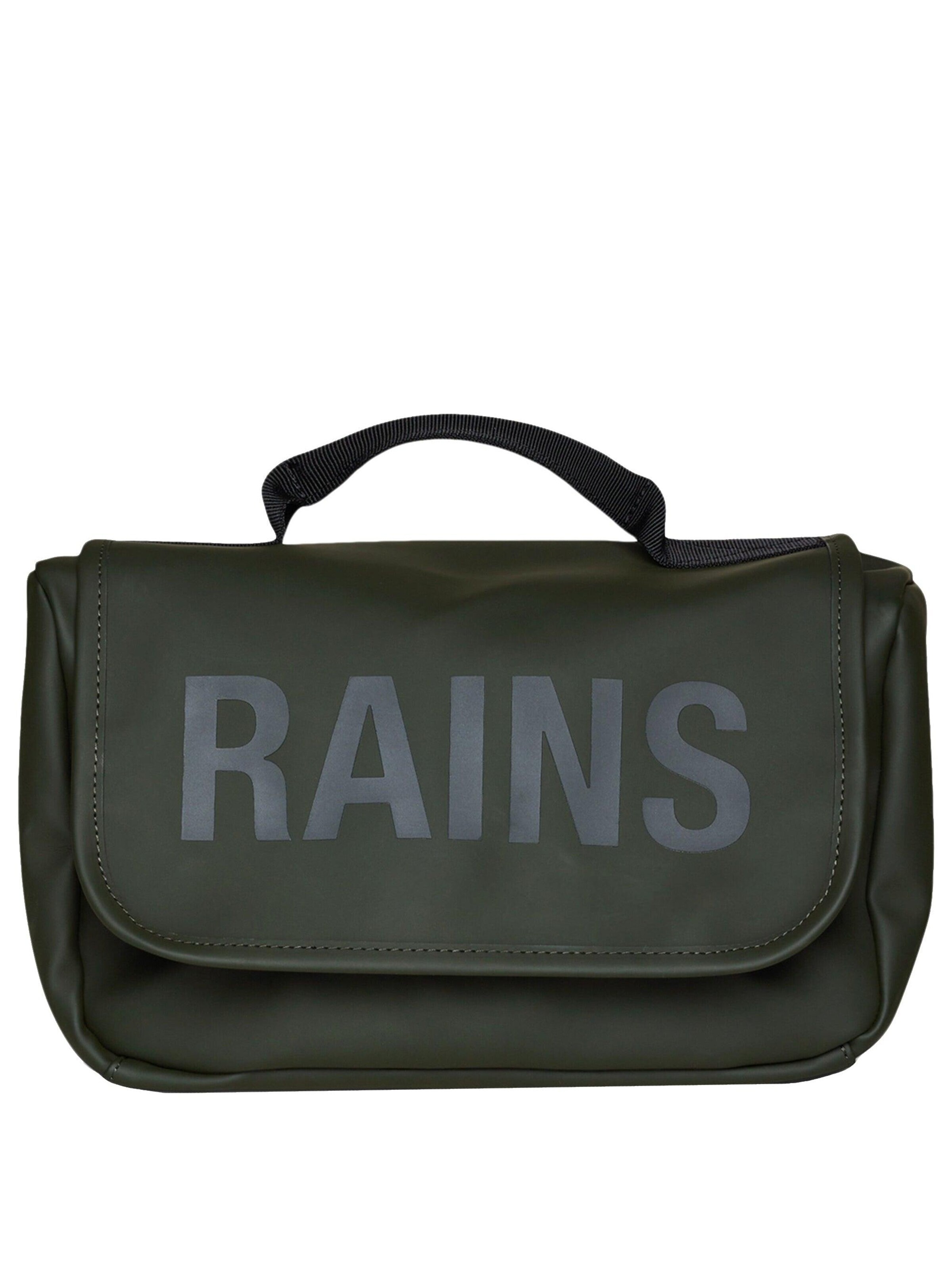 RAINS Kulturtasche 'Texel'‌‌‌‌‌‌ in Grün: Vorderseite