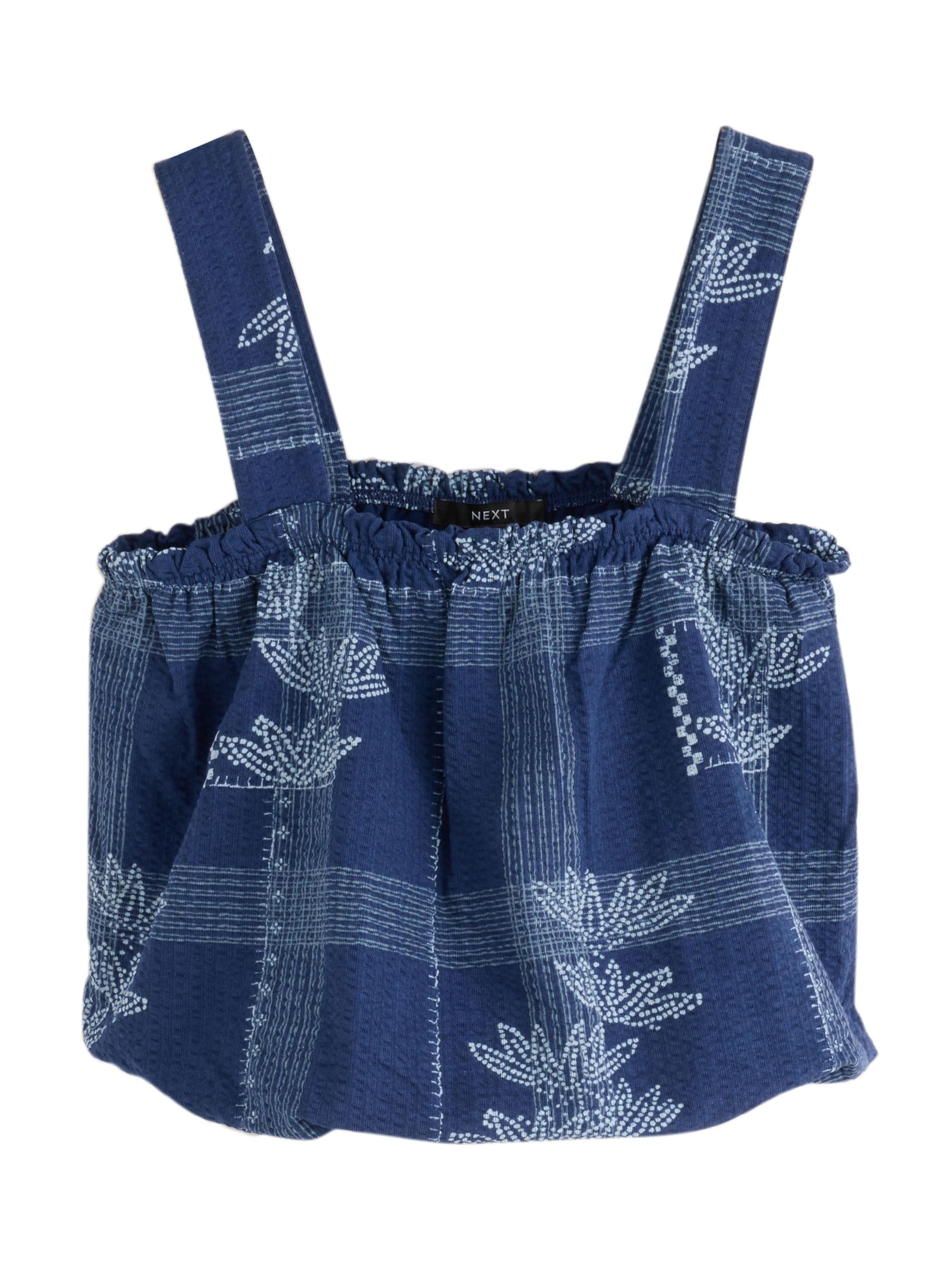 Next Top in Blau: Vorderseite