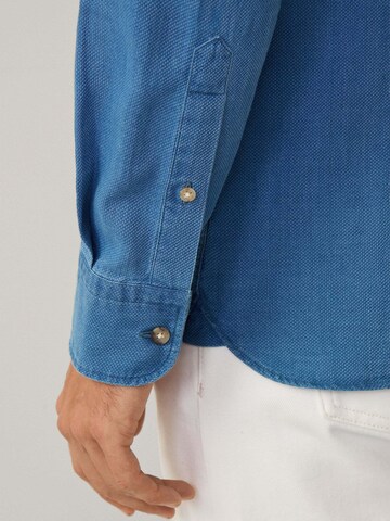 Hackett London Regular Fit Hemd in Blau