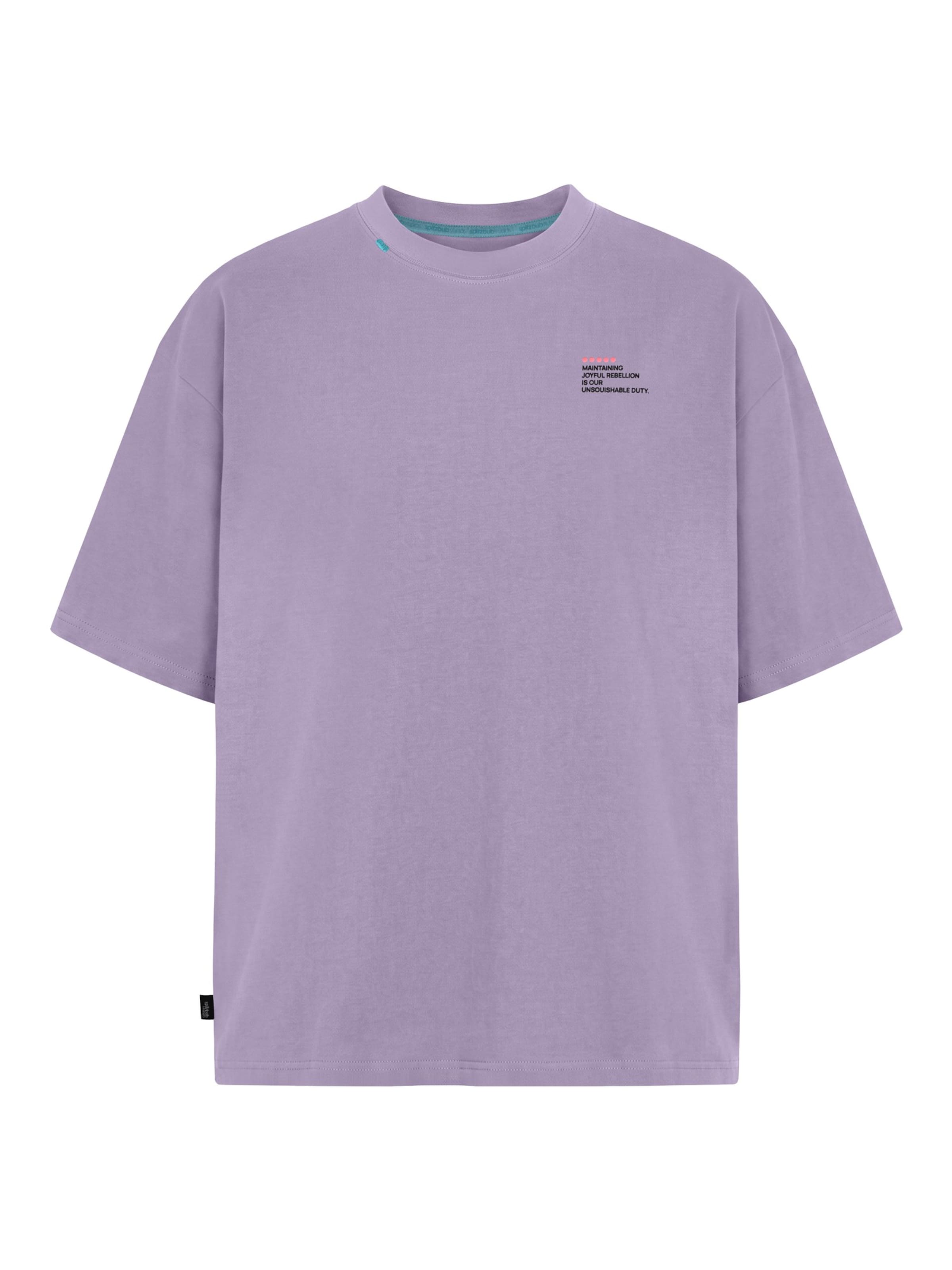 SPITZBUB Shirt in Purple: front