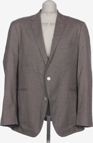 HECHTER PARIS Suit Jacket in M-L in Grey: front