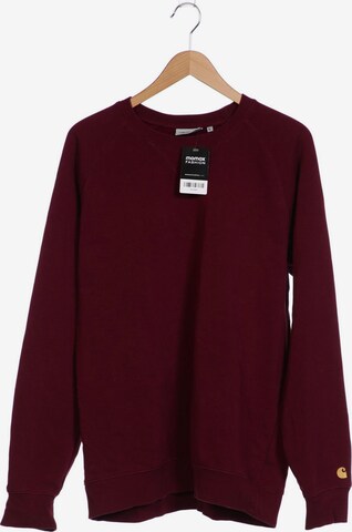 Carhartt WIP Sweatshirt & Zip-Up Hoodie in XL in Red: front