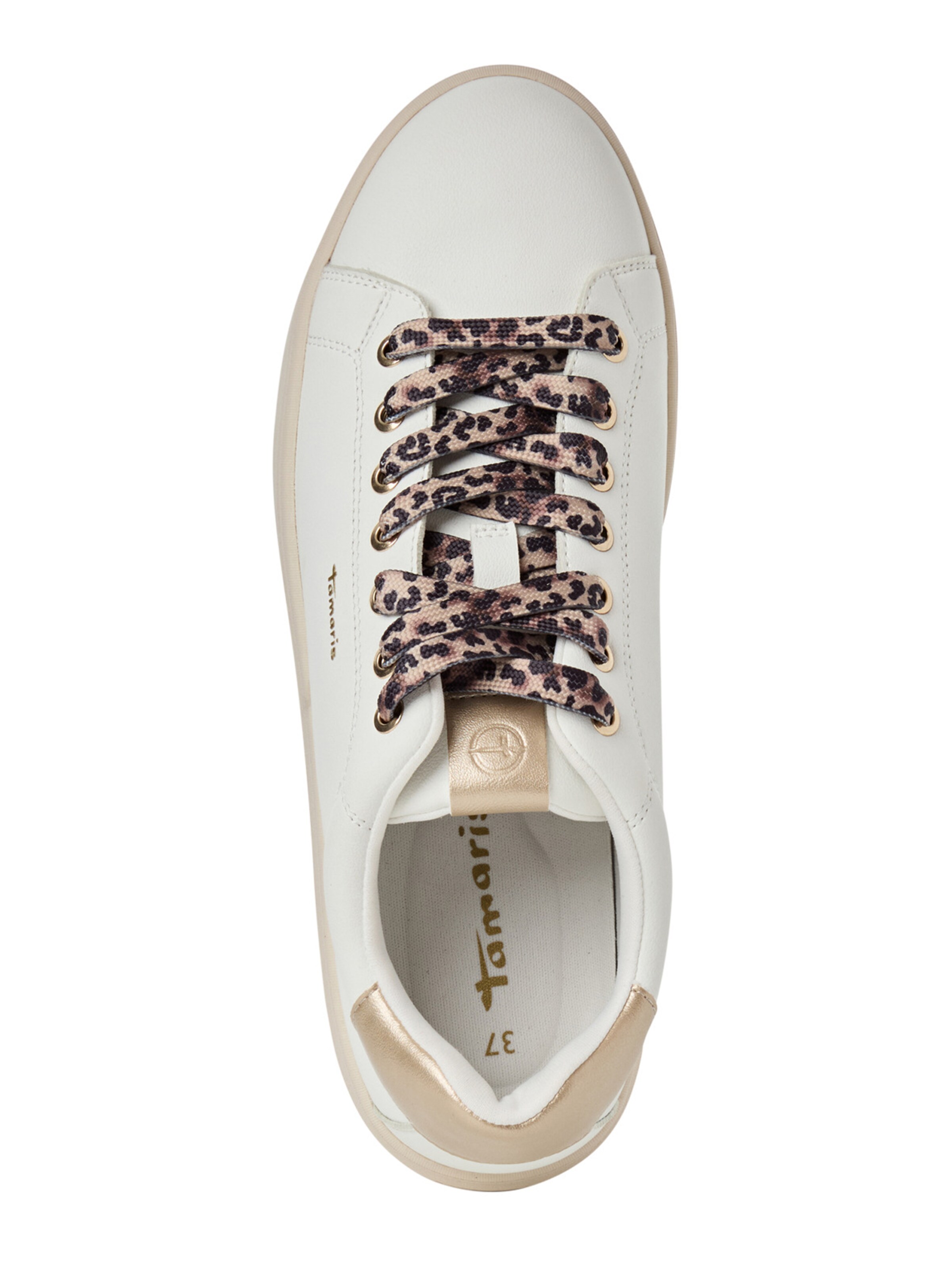 Tamaris Trampki niskie w kolorze biały