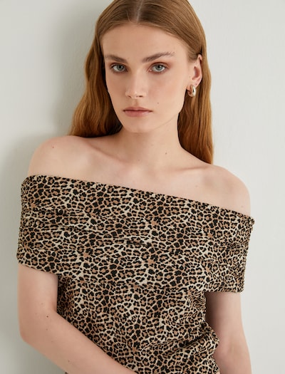 Koton Top in Brown / Black, Item view