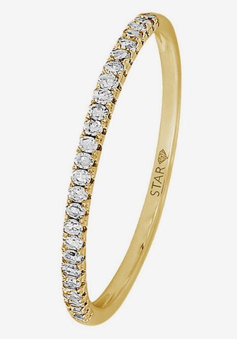 Stardiamant Ring in Gold: Vorderseite