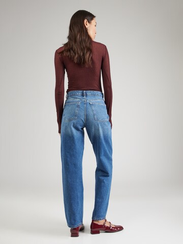 TOPSHOP Loosefit Jeans 'Kort' i blå