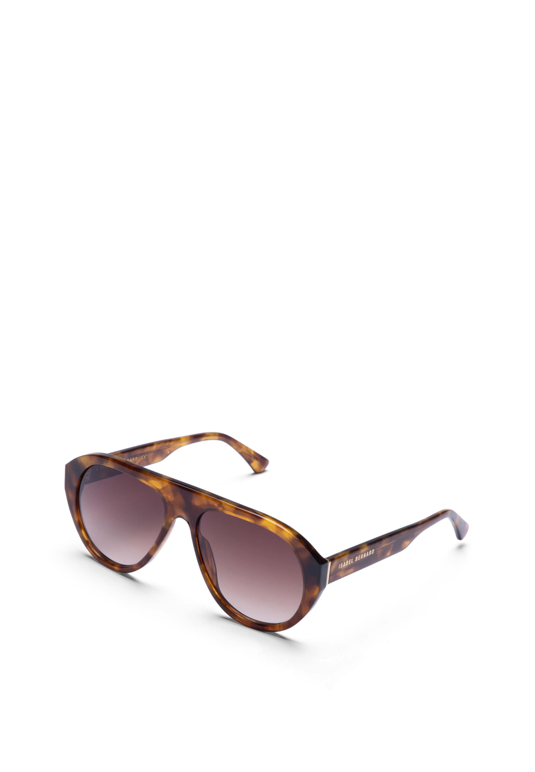 Isabel Bernard Sonnenbrille in Braun: Vorderseite