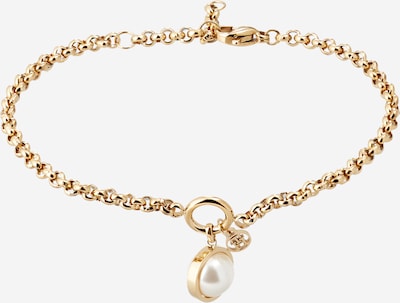 TOMMY HILFIGER Bracelet in Gold / Pearl white, Item view