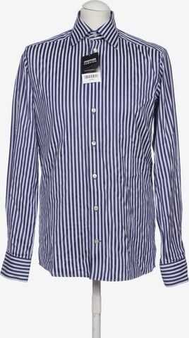 ETON Button Up Shirt in S in Blue: front