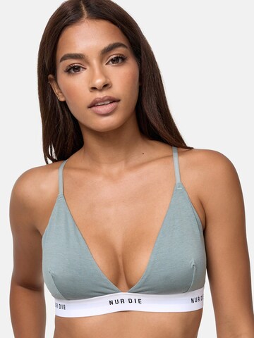 Triangle Soutien-gorge 'Sportiv' Nur Die en vert : devant