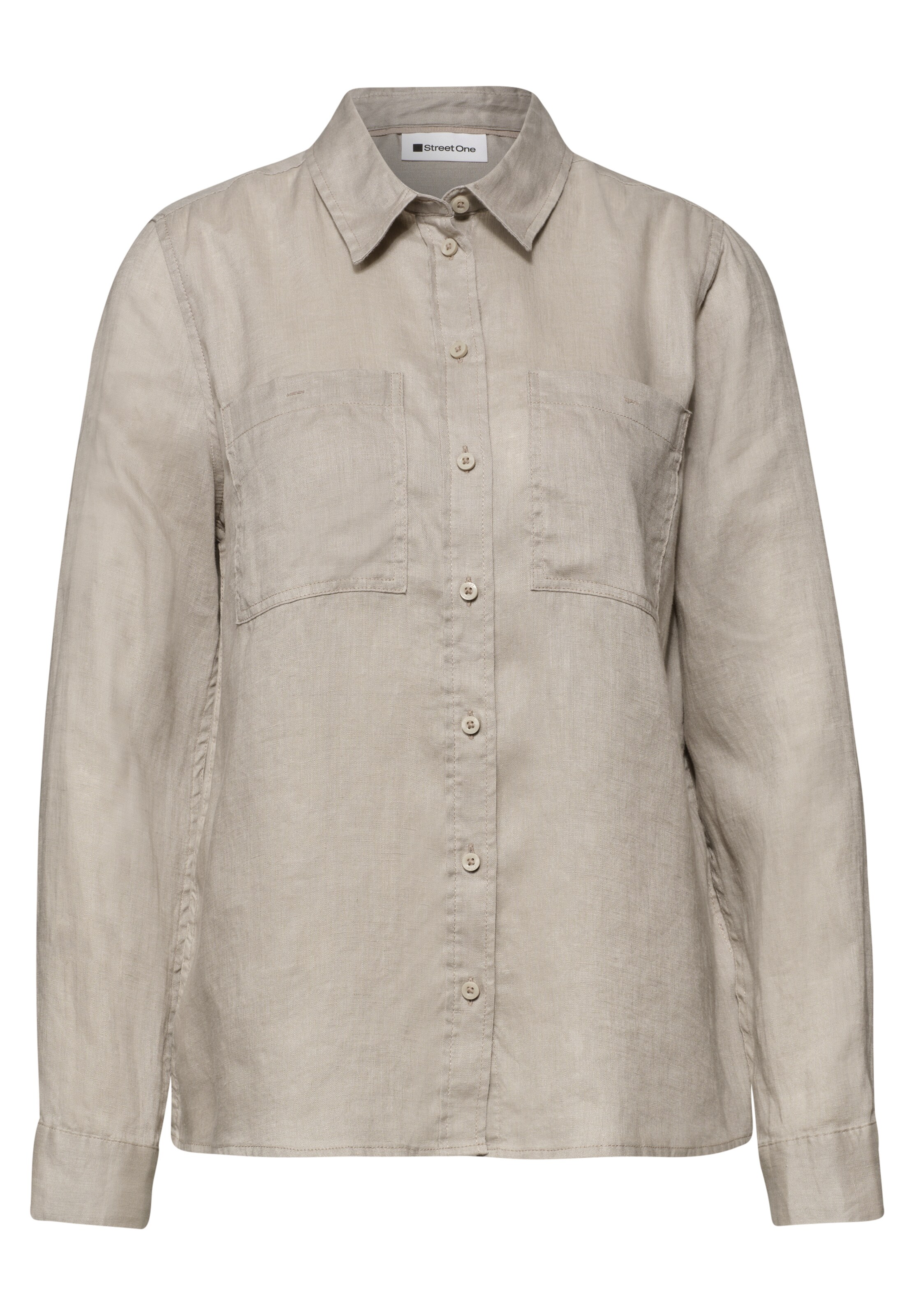 STREET ONE Blouse in Beige: front