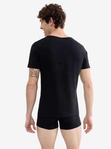 SLOGGI V-Shirt ' SLG Base ' in Schwarz