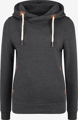 Oxmo Sweatshirt 'Vicky Hood' in Grijs: voorkant