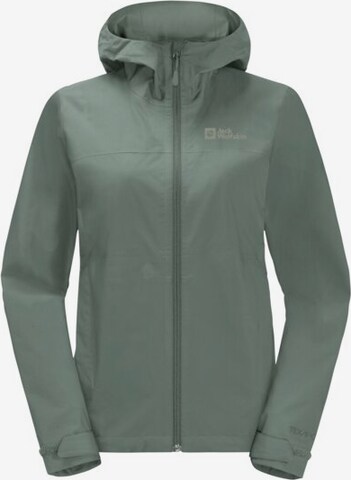 JACK WOLFSKIN Outdoor Jacket in Green: front