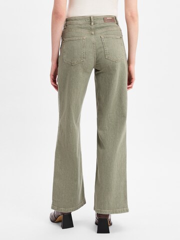 MOS MOSH Wide leg Jeans ' MMDARA ' in Groen