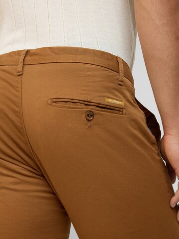 WOTEGA Slim fit Chino Pants 'Adriano' in Beige