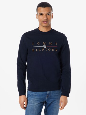 Maglietta di TOMMY HILFIGER in blu: frontale