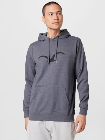 Cleptomanicx Sweatshirt 'Mowe' in Grey: front