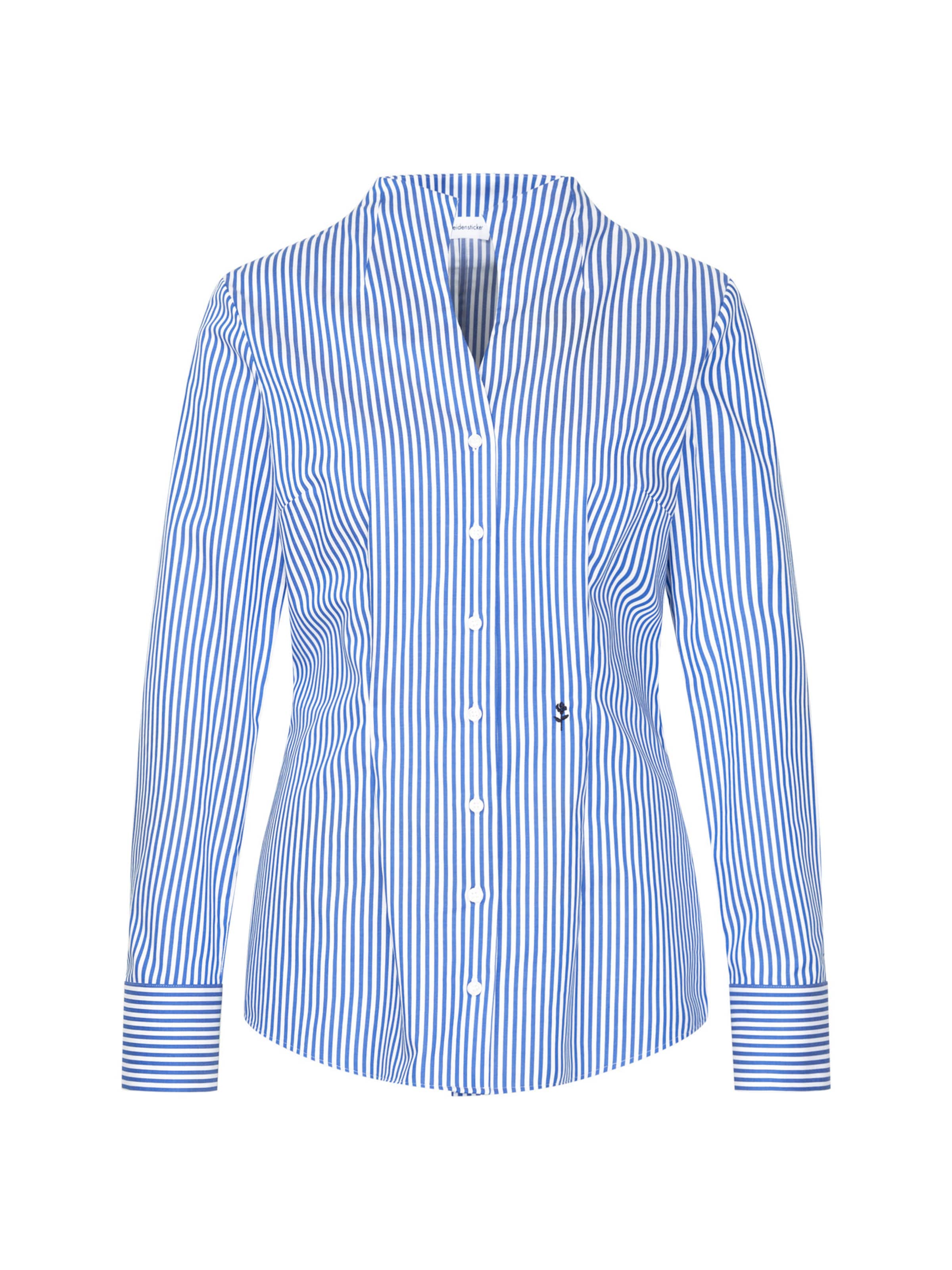 SEIDENSTICKER Bluse in XS in blau, Produktansicht