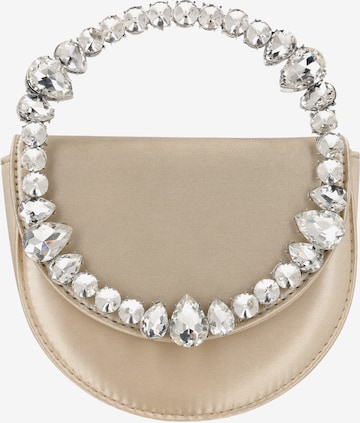 faina Clutch in Goud: voorkant