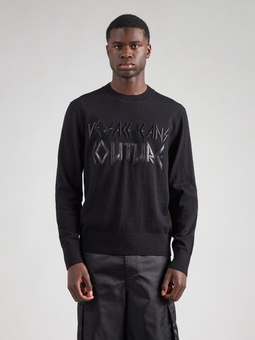Versace Jeans Couture - Pullover em preto: frente