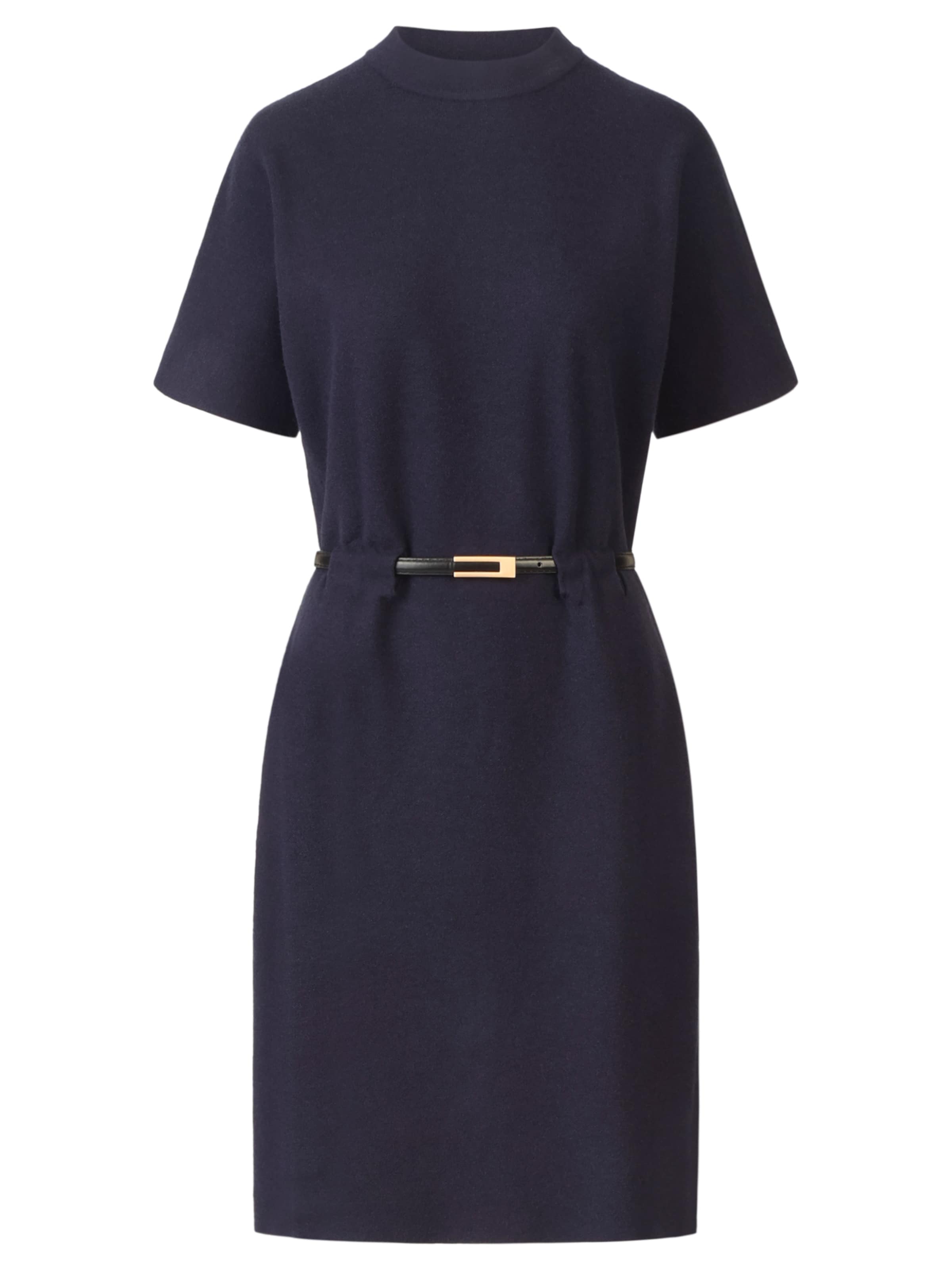 APART Strickkleid in Blau: Vorderseite