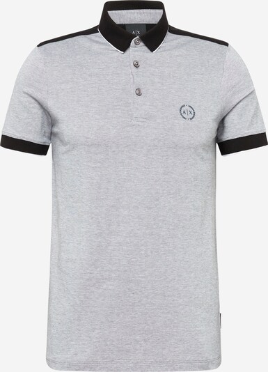 ARMANI EXCHANGE T-Shirt en gris chiné / noir, Vue avec produit