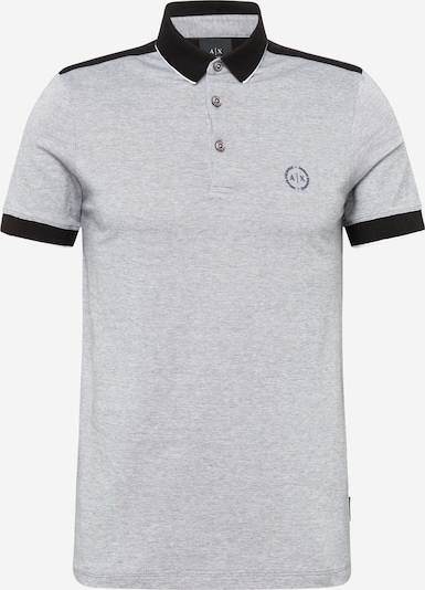 ARMANI EXCHANGE T-shirt i gråmelerad / svart, Produktvy