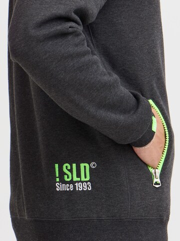 !Solid Sweatvest 'BennTrack' in Grijs
