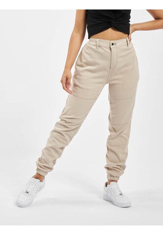 Effilé Pantalon 'Xana' DEF en beige
